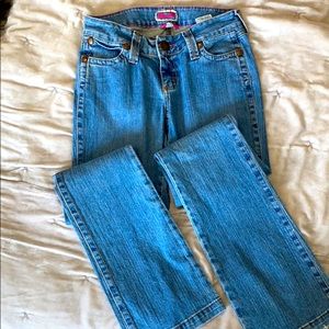 Authentic Wranglers Blue Jeans.